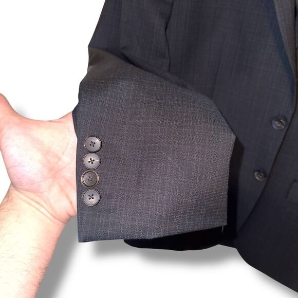 Hugo Boss Reda Super 110s Wool Reda Fabric Sport Coat 38R - Picture 6 of 8